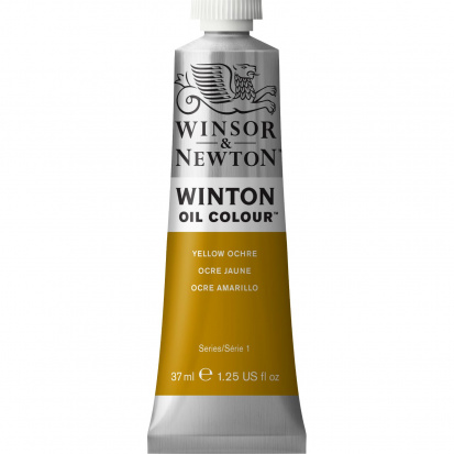 Масляная краска "Winton", желтая охра 37мл sela25